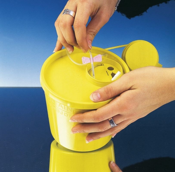 Kanülenbox - für Spritzen und Kanülen
